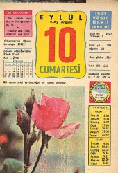 10 Eylül 1983 Takvim Yaprağı - Doğum Günü Hediyesi EFM(N)10030 - 3