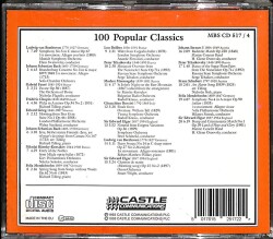 100 Popular Classics *Volume Four* ( İkinci El ) CD Müzik CD1540 - 2