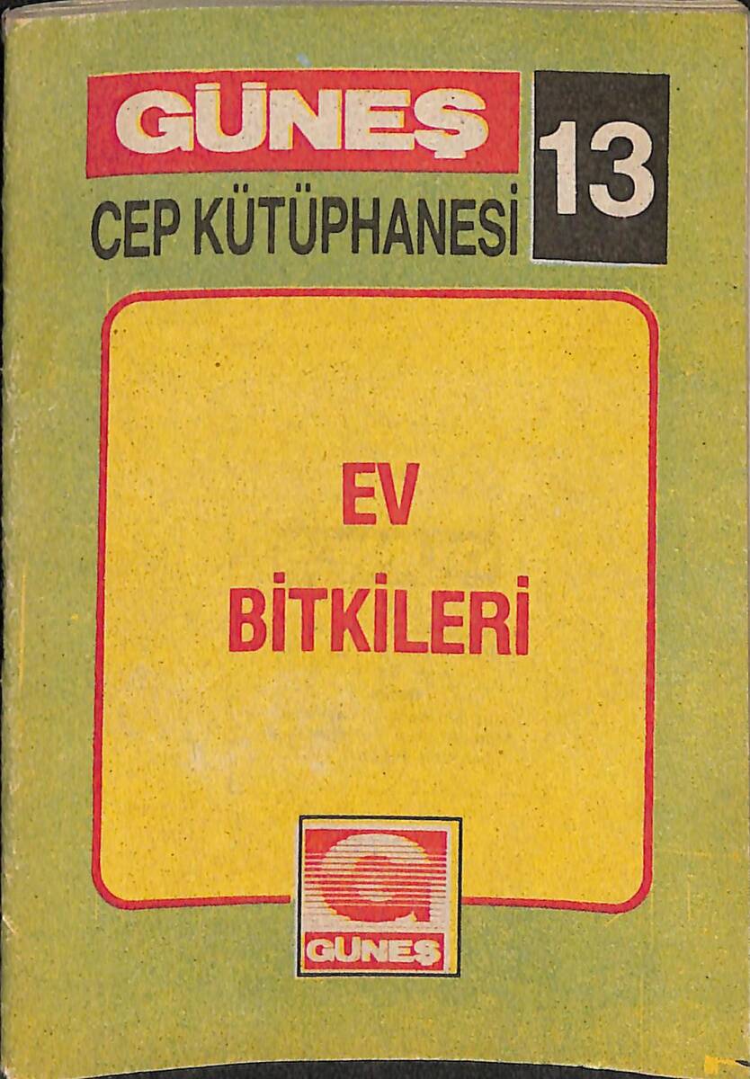 Güneş Cep Kütüphanesi - Ev Bitkileri ( Cep Boy ) NDR87894 - 1