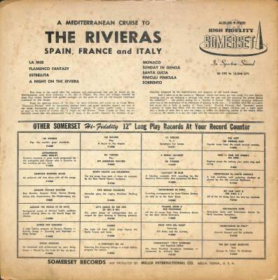 101 Strings – The Rivieras 1959 US (108.5) PLK17657 - 2