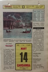 14 Mart 1979 Takvim Yaprağı - Doğum Günü Hediyesi EFM(N)7867 - 2