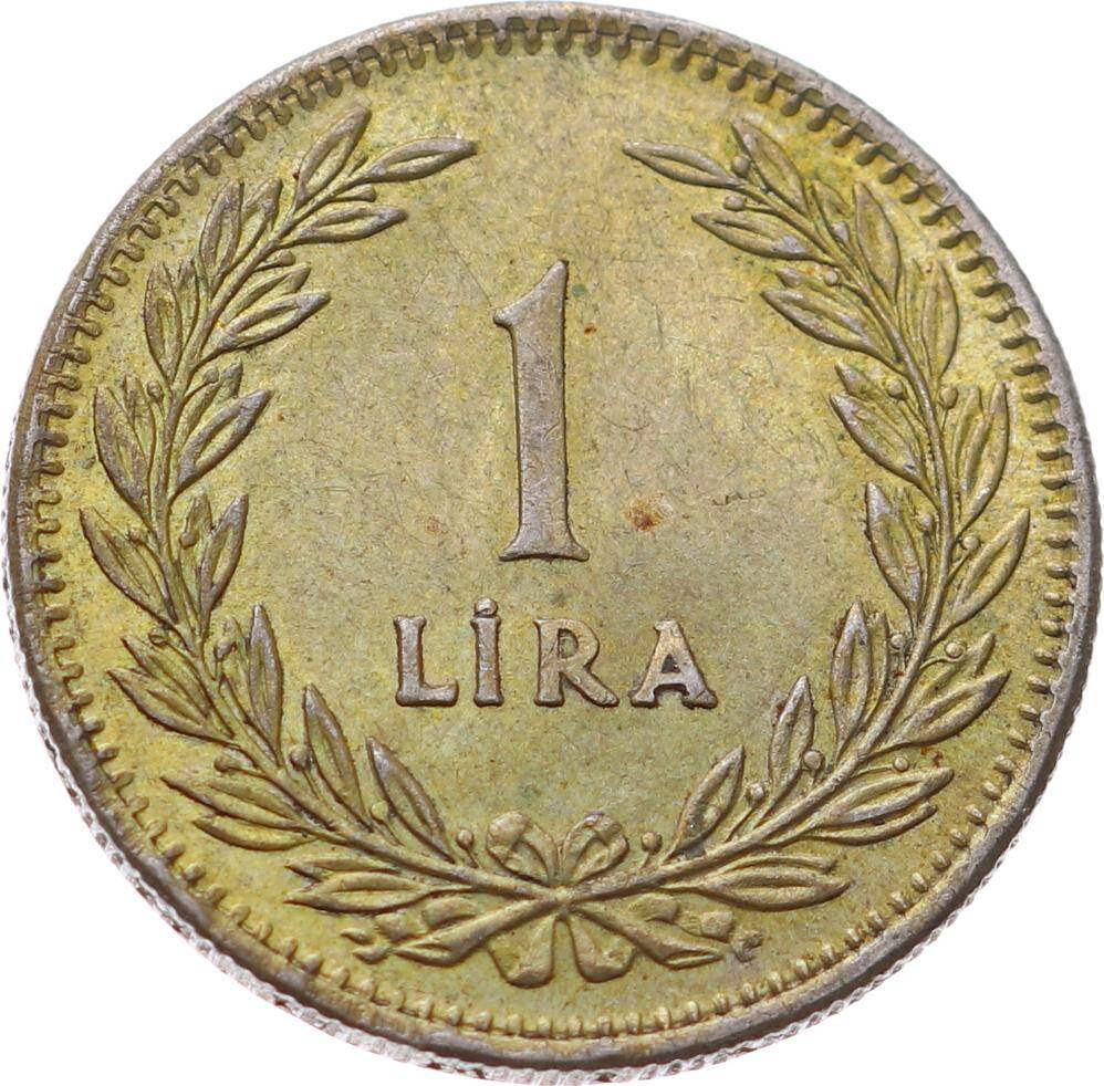 1948 Yılı 1 Lira ÇİL TCM2970 - 1