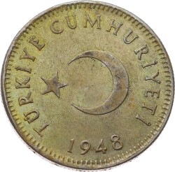 1948 Yılı 1 Lira ÇİL TCM2970 - 2