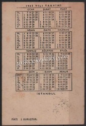 1963 Gönül Döşeme Mobilya Takvimli Kartvizit EFM290 - 3