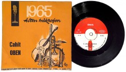 1965 Altın Mikrofon - Cahit Oben - Makaram Sarı Bağlar / Halime PLAK (10/6) PLK24850 - 2