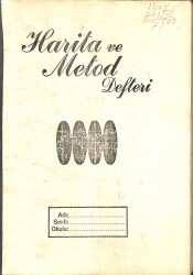 1970 - 1980ler Harita Metod Çizgisiz Defter NDR83813 - 1