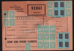 1976 Maliye Bakanlığı Vergi Tebliğ Zarfı EFM230 - 1