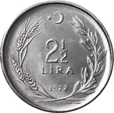 1978 yılı 2½ Lira ÇİL (Düz) TCM2440 - 1