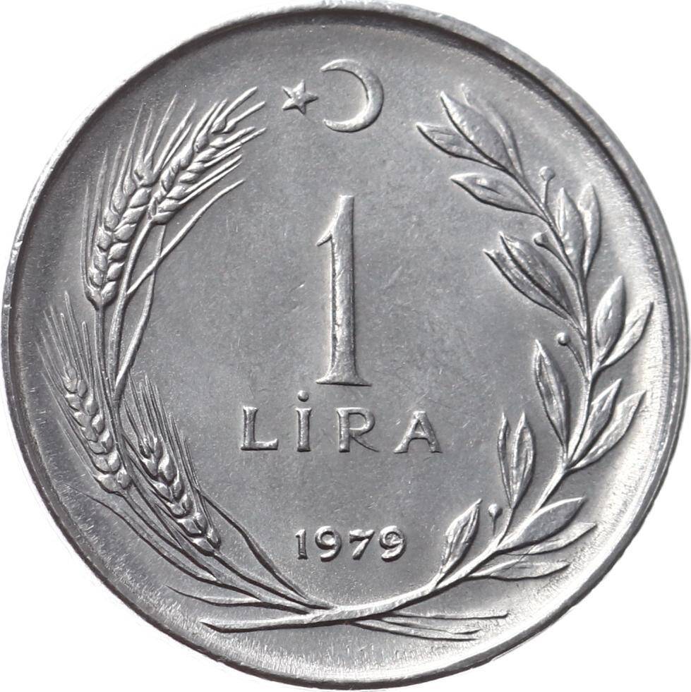 1979 Yılı 1 Lira ÇİL TCM919 - 1