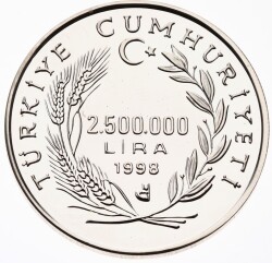 1998 - 10 Euro Ata Portre Euro Serisi No.3 *Sertifikalı* TCH195 - 2