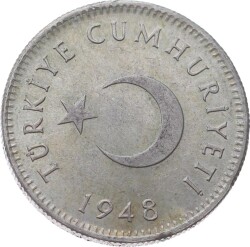 1948 Yılı 1 Lira ÇİL TCM2968 - 2