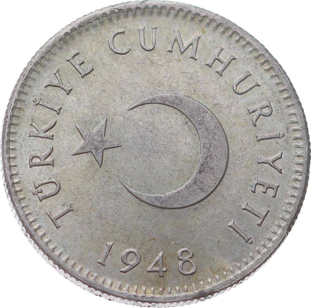 1948 Yılı 1 Lira ÇİL TCM2968 - 2