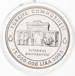 2003 - İstanbul Üniversitesinin 550.Yılı *Sertifikalı* TCH1358 - 2