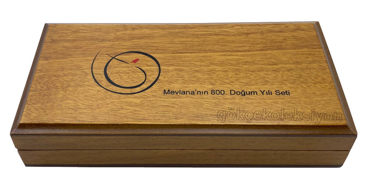 2007 - Mevlananın 800.Doğum Yılı Gümüş Hatıra Para Seti TCH931 - 2