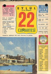 22 Eylül 1979 Takvim Yaprağı - Doğum Günü Hediyesi EFM(N)10179 - 4