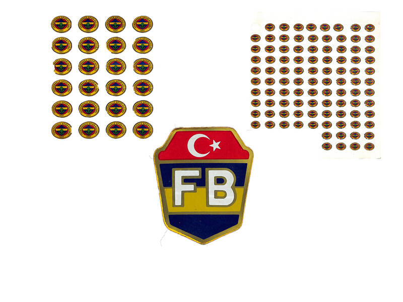 3'lü Süper Lig Takımı Sticker Lot AKS1715 - 1