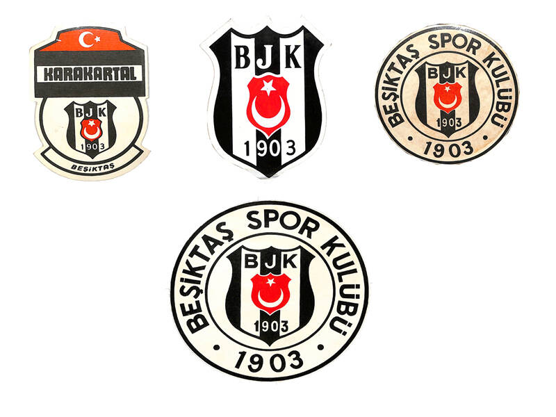 4'lü Süper Lig Takımı Sticker Lot AKS1713 - 1