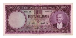 5.Emisyon 1. Tertip 1000 Türk Lirası NATURAL/ÇİLALTI TCK9468 - 1