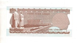 6. Emisyon 4.Tertip 20 Türk Lirası Seri I43 ÇİL TCK9805 - 2