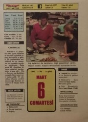 6 Mart 1982 Takvim Yaprağı - Doğum Günü Hediyesi EFM(N)7889 - 2