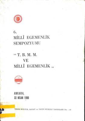 6. MİLLİ EGEMENLİK SEMPOZYUMU KTP2456 - 1