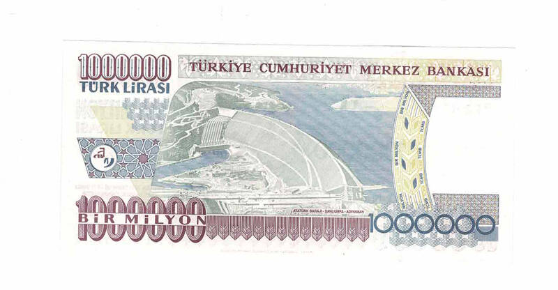 7. Emisyon 3.Tertip 1000.0000 Türk Lirası ÇİL TCK9776 - 2