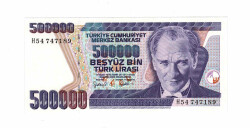 7. Emisyon 4.Tertip 500.000 Türk Lirası ÇİL TCK9758 - 1