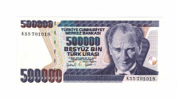 7. Emisyon 4.Tertip 500.000 Türk Lirası ÇİL TCK9766 - 1