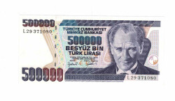 7. Emisyon 4.Tertip 500.000 Türk Lirası ÇİL TCK9768 - 1