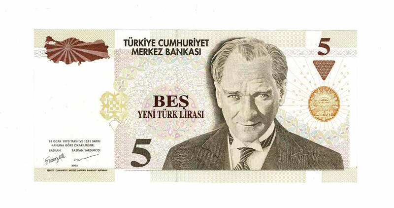 8. Emisyon 1.Tertip 5 YTL ÇİL TCK9796 - 2