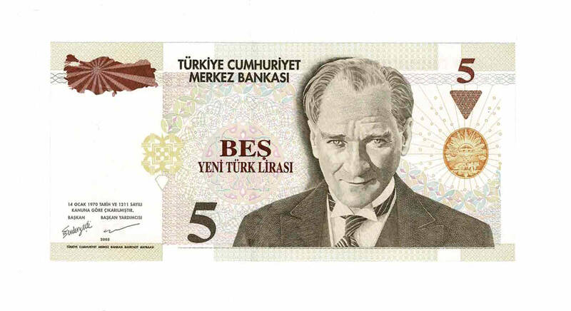 8. Emisyon 1.Tertip 5 YTL ÇİL TCK9798 - 2