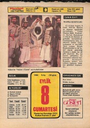 8 Eylül 1984 Takvim Yaprağı - Doğum Günü Hediyesi EFM(N)9787 - 1