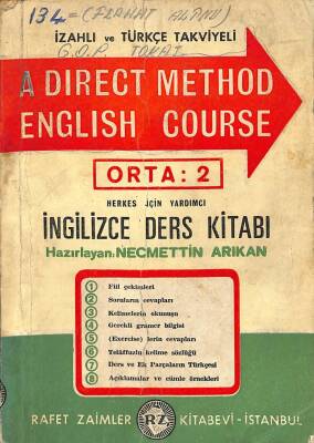 A Direct Method English Course Orta - 2 İngilizce Ders Kitabı KTP2913 - 1