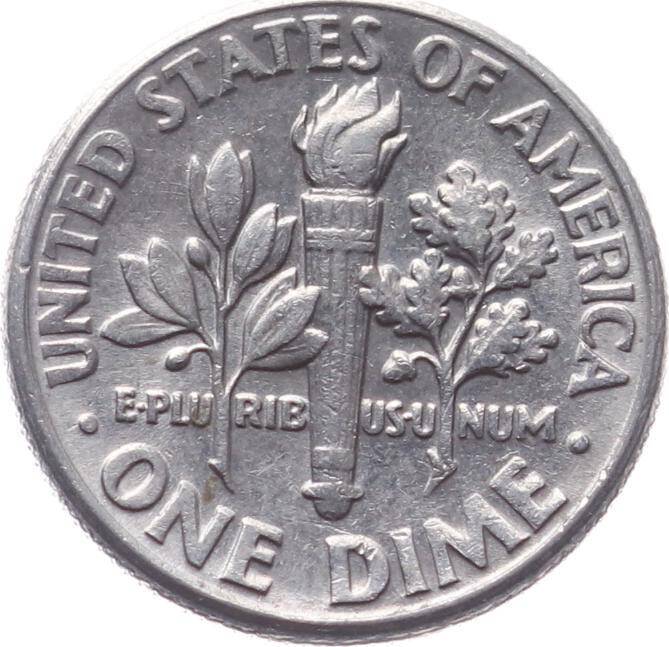 ABD 1 Dime 1989 (D) ÇÇT Roosevelt YMP9935 - 2