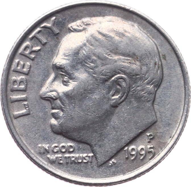 ABD 1 Dime 1995 (P) ÇÇT Roosevelt YMP9836 - 1