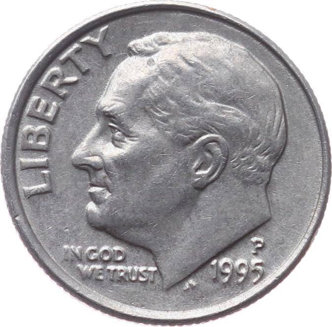 ABD 1 Dime 1995 (P) ÇÇT Roosevelt YMP9946 - 1