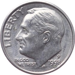 ABD 1 Dime 1998 (P) ÇÇT Roosevelt YMP9941 - 1