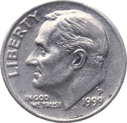 ABD 1 Dime 1999 (P) ÇÇT Roosevelt YMP9842 - 1