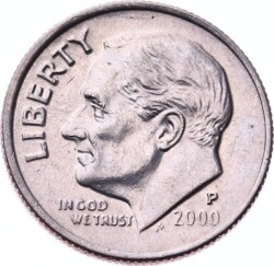 ABD 1 Dime 2000 (P) ÇİL Roosevelt YMP10678 - 1