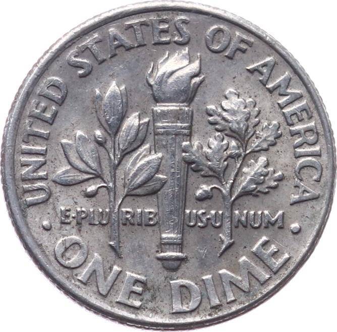 ABD 1 Dime 2001 (P) ÇÇT Roosevelt YMP9843 - 2