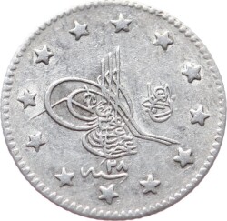 Abdülhamid 1 Kuruş 1293/28 Kulpsuz ÇA OMP2947 - 1