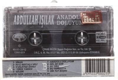 Abdullah Işılak *Anadolu Doluyum* Kaset KST7950 - 4