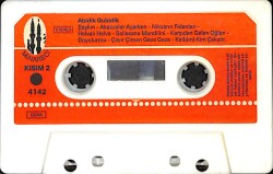 Abidik Gubidik Kaset (Minareci Baskı - İkinci El) KST27874 - 2