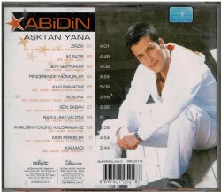 Abidin *Aşktan Yana* CD Müzik CD522 - 8