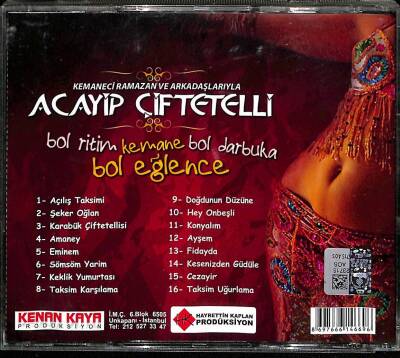 Acayip Çiftetelli* ( İkinci El ) CD Müzik CD1725 - 2