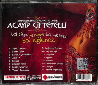 Acayip Çiftetelli (Sıfır Ürün) CD Müzik CD1702 - 2