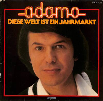 Adamo – Diese Welt Ist Ein Jahrmarkt (Almanya) LP PLK19073 - 1