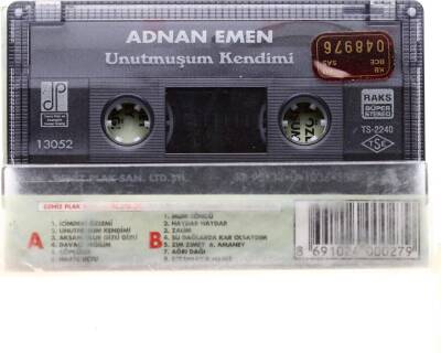 Adnan Emen *Unutmuşum Kendimi* Kaset KST5958 - 4