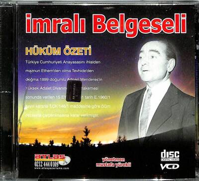 Adnan Menderes İmralı Belgeseli VCD (108.5) VCD23827 - 3