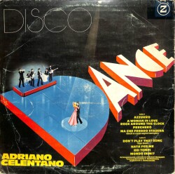 Adriano Celentano – Disco Dance 1977 Turkey LP (108) PLK17762 - 2